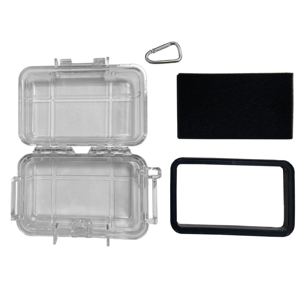 Travel Accessories Jewelry - Mini przenośny wodoodporny schowek przezroczysty, odporny