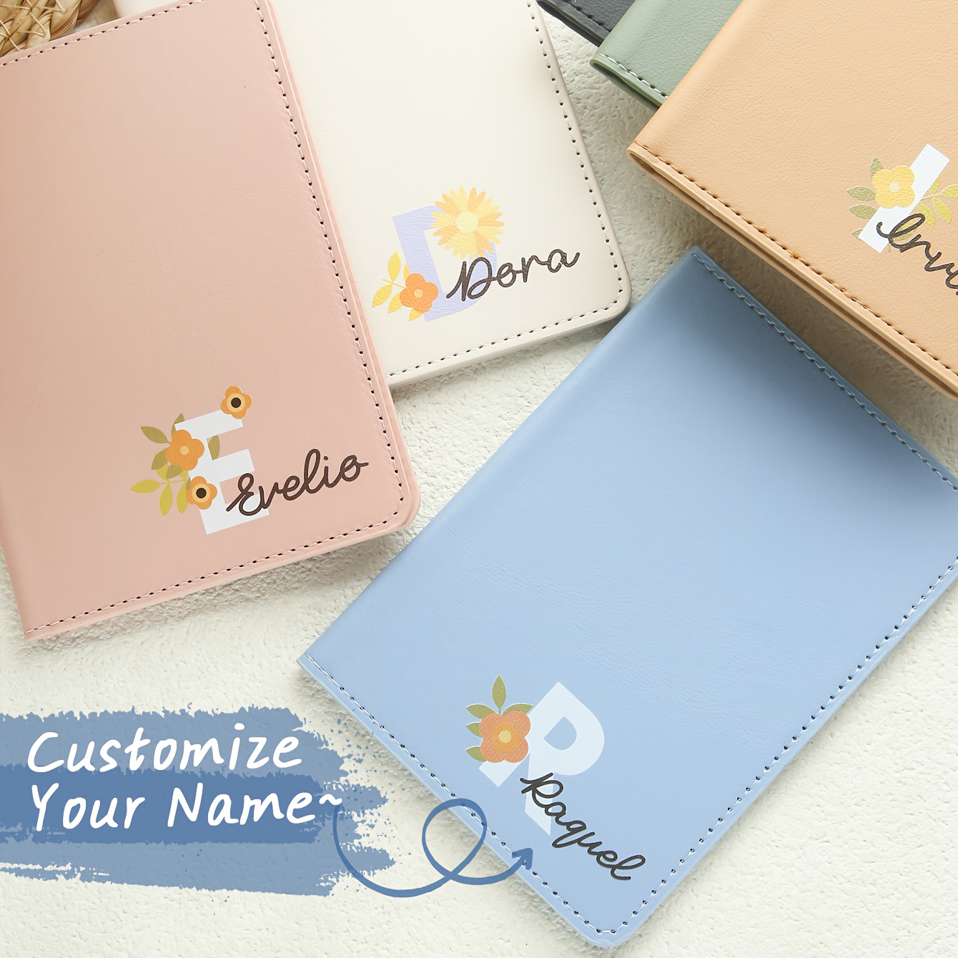 Travel Accessories As Gifts - 1 sztuka – spersonalizowana okładka na