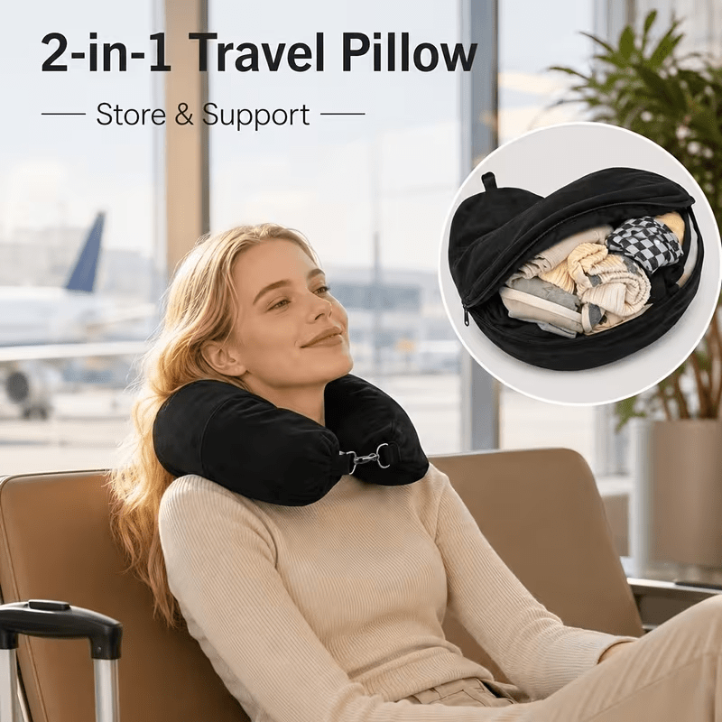 Travel Accessories Long Flight - 1 zestaw poszewek na poduszki w