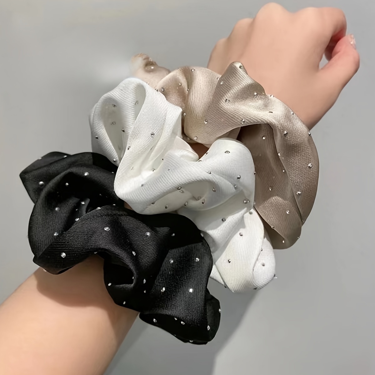 1/3 szt. Satynowe gumki do wło – Travel Accessories Aesthetic recenzja i cena