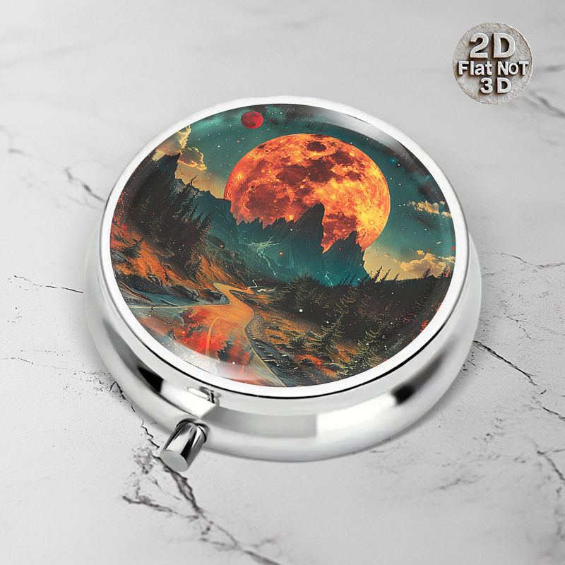 Płaskie, przenośne, okrągłe me – Travel Accessories As Gifts recenzja i cena